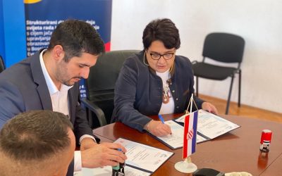 Signed a Memorandum of Understanding (MoU) with the Ministry of Science, Education, Culture, and Sports of the Central Bosnia Canton