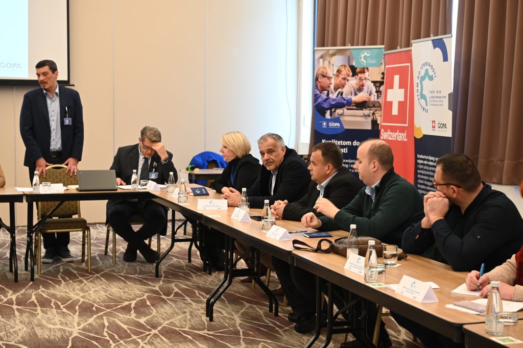 Održan prvi Sastanak Savjetodavnog vijeća projekta “Jačanje sistema stručnog obrazovanja i obuke u BiH” 1 DSC 5064