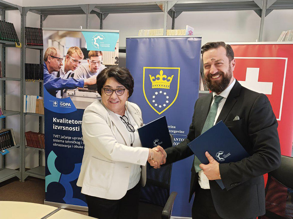 Signed Memorandum of Understanding (MoU) with the Ministry of Education, Science, Culture and Sports of the Zenica-Doboj Canton 1 thumb