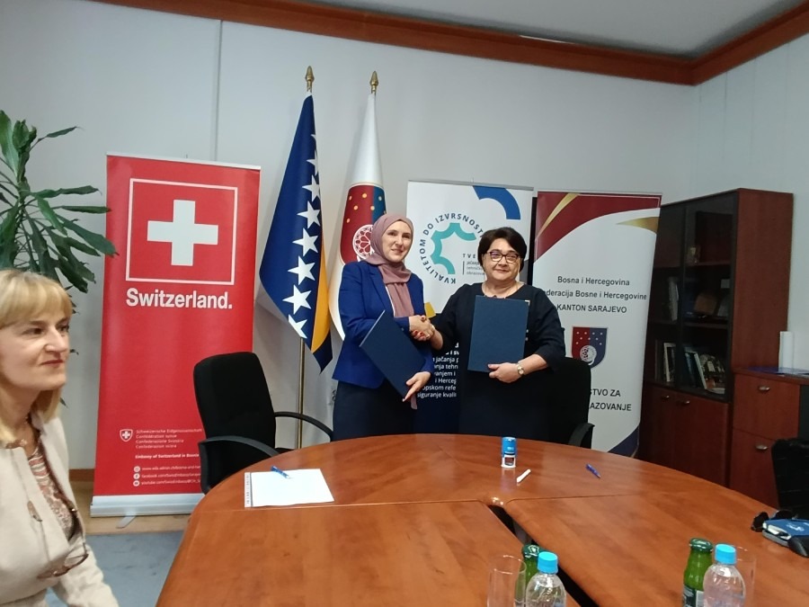 Ministarstvo za odgoj i obrazovanje Kantona Sarajevo potpisalo Sporazum o saradnji na unapređenju stručnog obrazovanja 2 shared image 23