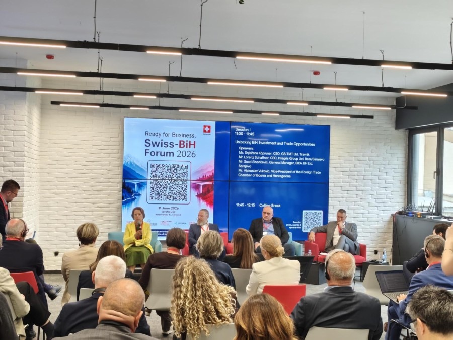 Swiss-BiH Forum 2026: Zajedno ka konkurentnijoj radnoj snazi i snažnijoj ekonomiji 5 Mediji 44 1